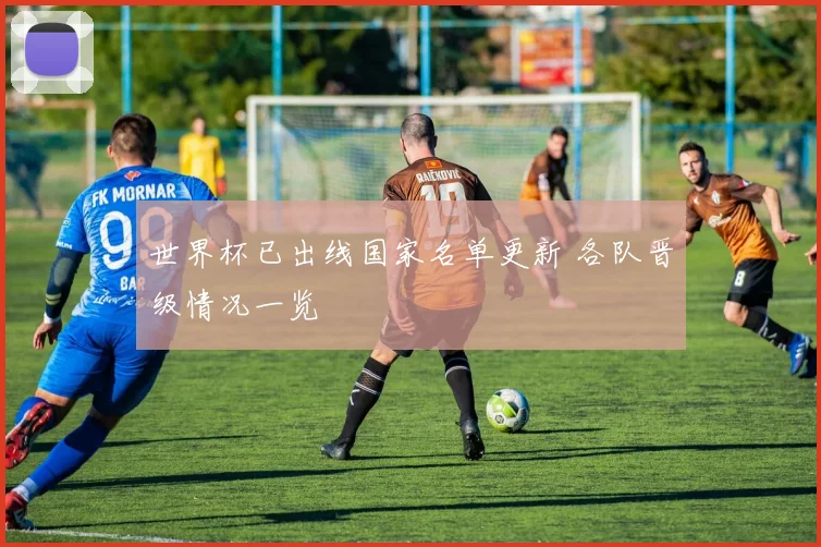 世界杯已出线国家名单更新 各队晋级情况一览